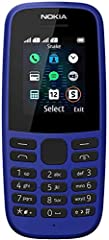 Nokia 105-2019 Dual Sim Blue (TA-1174) usato  Spedito ovunque in Italia 
