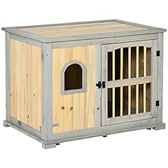 PawHut Wooden Dog Crate, Furniture Style Dog Kennel for sale  Delivered anywhere in UK