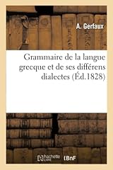 Grammaire langue grecque d'occasion  Livré partout en France