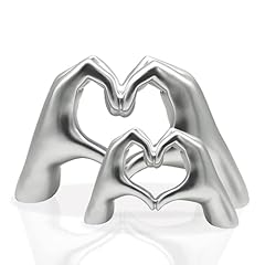 Heart hands sculpture for sale  Delivered anywhere in UK