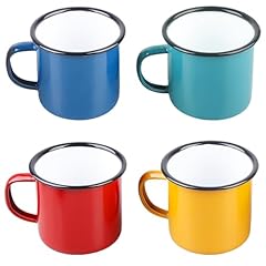 Emaille tasse 4er gebraucht kaufen  Wird an jeden Ort in Deutschland