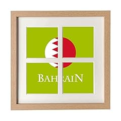 Bahrain asian flag for sale  Delivered anywhere in Ireland