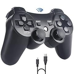 Mando PS3,Sefitopher Bluetooth Controller Joystick con Doble vibración Compatible para Playstation 3 con Cable segunda mano  Se entrega en toda España 