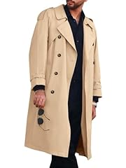 Runcati mens trench for sale  Delivered anywhere in USA 