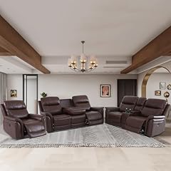 Leather power sectional for sale  Delivered anywhere in USA 