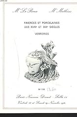 Faïences porcelaines xviiie d'occasion  Livré partout en France