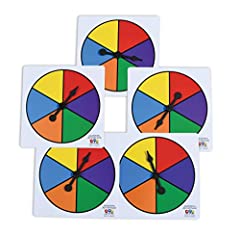 Used, LEARNING ADVANTAGE Six-Color Spinners - Set of 5 - for sale  Delivered anywhere in USA 