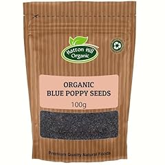 Organic blue poppy for sale  Delivered anywhere in UK