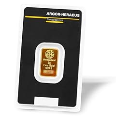 Argor heraeus goldbarren gebraucht kaufen  Wird an jeden Ort in Deutschland