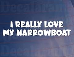 Narrowboat sticker really for sale  Delivered anywhere in UK