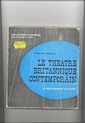 Théâtre britannique contempo d'occasion  Livré partout en France