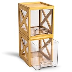Bamboo snack pantry for sale  Delivered anywhere in USA 