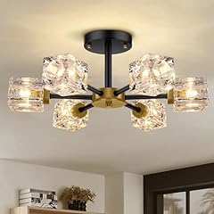 Black modern chandelier for sale  Delivered anywhere in USA 