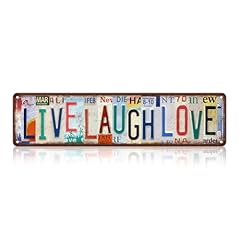 Vintage live laugh for sale  Delivered anywhere in USA 