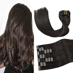 Dark brown clip for sale  Delivered anywhere in USA 