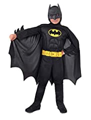 Ciao- Batman Dark Knight Costume Bambino Originale DC Comics (Taglia 3-4 Anni) con Muscoli pettorali Imbottiti, Colore, 11671.3-4, usato usato  Spedito ovunque in Italia 