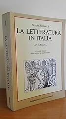 Letteratura italia. antologia. usato  Spedito ovunque in Italia 