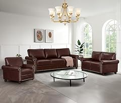 Antetek piece leather for sale  Delivered anywhere in USA 
