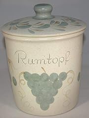 Rumtopf liter schilf gebraucht kaufen  Wird an jeden Ort in Deutschland