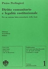 Diritto comunitario legalità usato  Spedito ovunque in Italia 