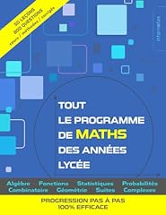 Programme maths années d'occasion  Livré partout en France