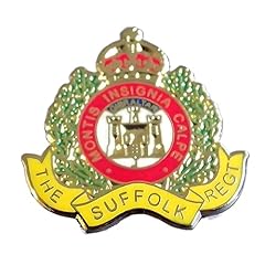Suffolk regiment lapel for sale  Delivered anywhere in Ireland