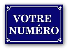 Autocollant numéro rue d'occasion  Livré partout en France