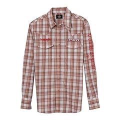 Wrangler red plaid for sale  Delivered anywhere in USA 