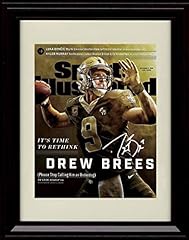 Drew brees autograph for sale  Delivered anywhere in USA 
