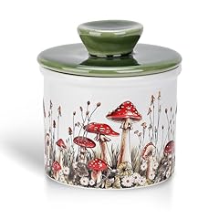 Mushroom butter crock for sale  Delivered anywhere in USA 