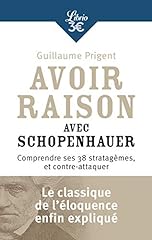 Raison schopenhauer comprendre d'occasion  Livré partout en France