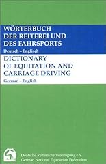 Wörterbuch reiterei fahrsport gebraucht kaufen  Wird an jeden Ort in Deutschland