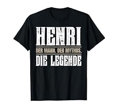 Vorname henri shirt gebraucht kaufen  Wird an jeden Ort in Deutschland