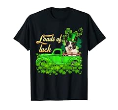 Loads Of Luck Truck Welsh Corgi St Patrick's Day T-Shirt for sale  Delivered anywhere in Ireland