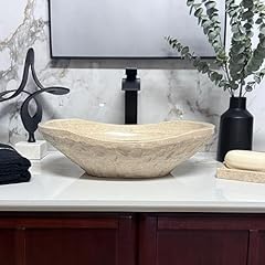Natural tan travertine for sale  Delivered anywhere in USA 