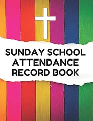 Sunday school attendance for sale  Delivered anywhere in UK
