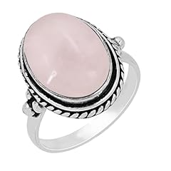 Rose quartz sterling for sale  Delivered anywhere in USA 
