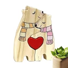 Wooden puzzle cute for sale  Delivered anywhere in UK