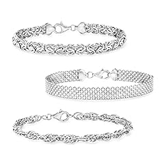Ross-Simons Jewelry Set: 3 Link Bracelets for sale  Delivered anywhere in USA 