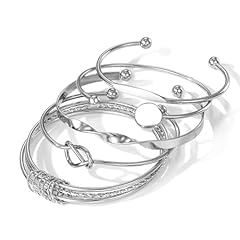 17if silver bangle for sale  Delivered anywhere in USA 