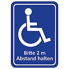 Generisch behinderten aufklebe gebraucht kaufen  Wird an jeden Ort in Deutschland