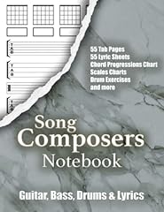 Song composers notebook for sale  Delivered anywhere in USA 