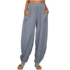 Cotton linen baggy for sale  Delivered anywhere in USA 