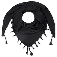Black shemagh scarf for sale  Delivered anywhere in UK