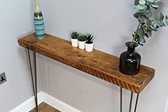 Rustic chunky console for sale  Delivered anywhere in UK