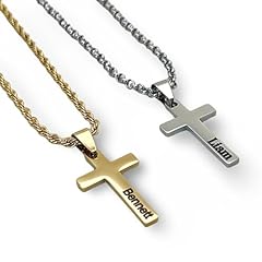 Personalized cross necklace for sale  Delivered anywhere in USA 