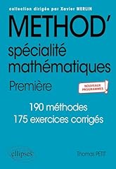 Spécialité mathématiques pr d'occasion  Livré partout en France