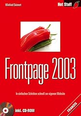 Frontpage 2003 einfachen gebraucht kaufen  Wird an jeden Ort in Deutschland