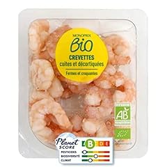 Monoprix bio crevettes d'occasion  Livré partout en France