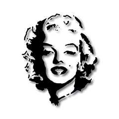 Marilyn monroe adesivo usato  Spedito ovunque in Italia 